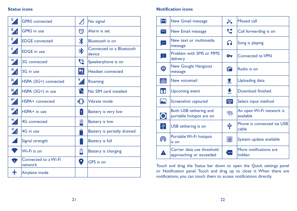 Alcatel Idol 3  6039 S User Manual | Page 12 / 66