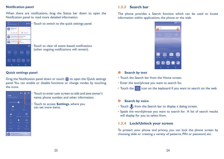 Alcatel Idol 3  6039 S User Manual | Page 13 / 66