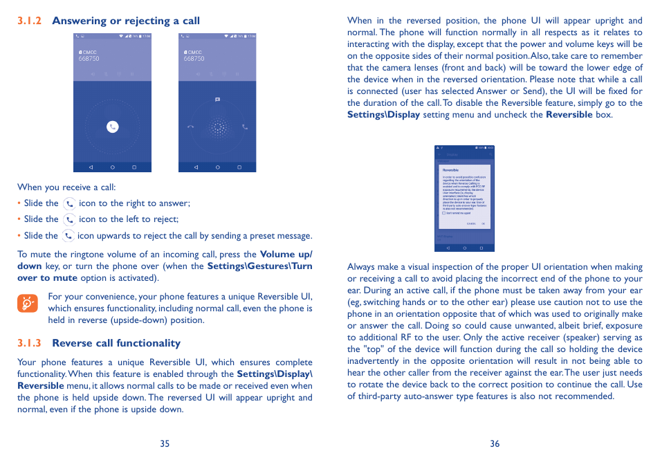 Alcatel Idol 3  6039 S User Manual | Page 19 / 66