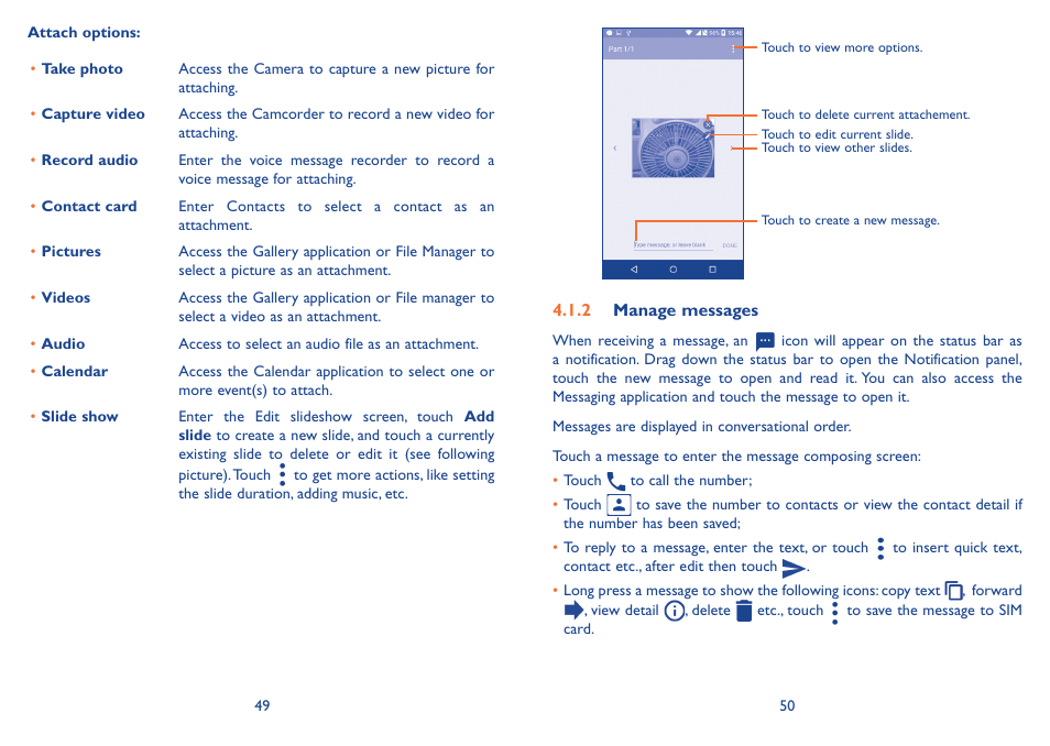 Alcatel Idol 3  6039 S User Manual | Page 26 / 66