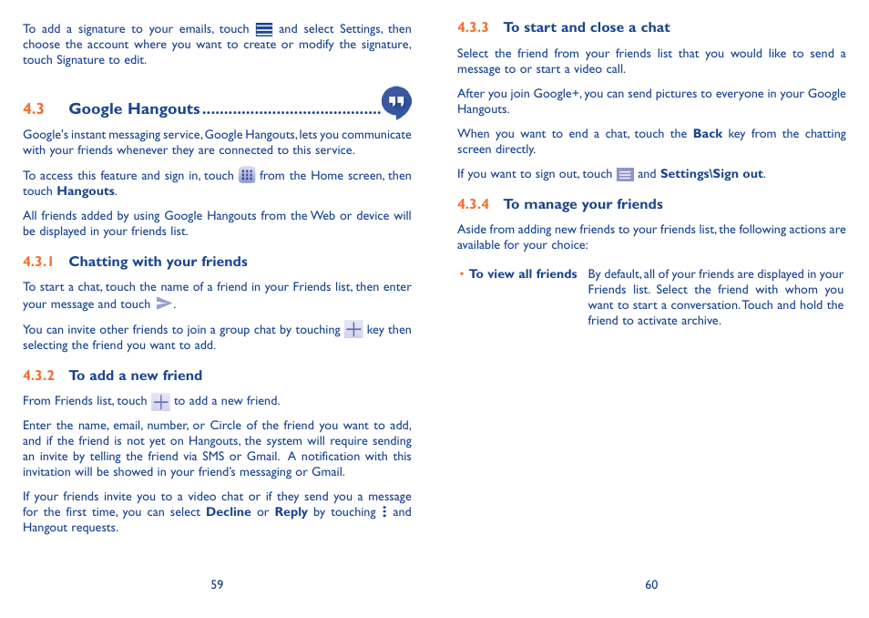 Alcatel Idol 3  6039 S User Manual | Page 31 / 66