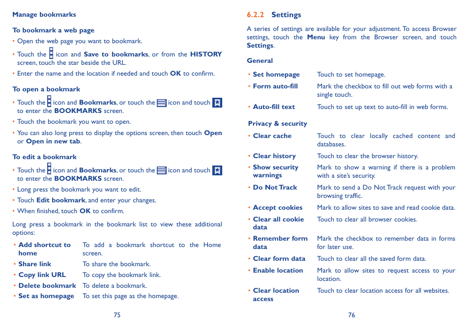 Alcatel Idol 3  6039 S User Manual | Page 39 / 66