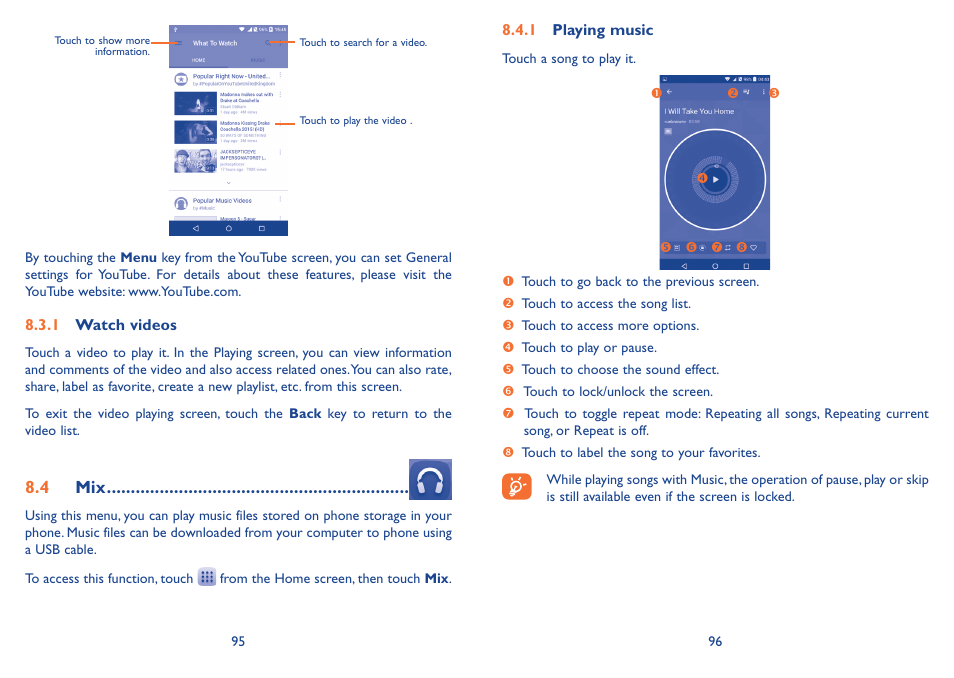 Alcatel Idol 3  6039 S User Manual | Page 49 / 66