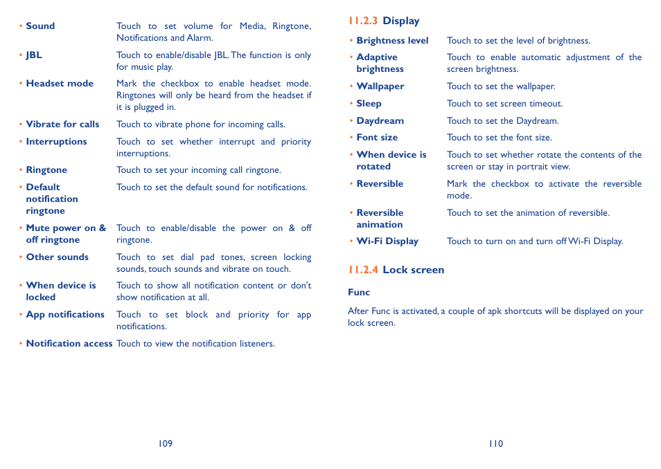 Alcatel Idol 3  6039 S User Manual | Page 56 / 66