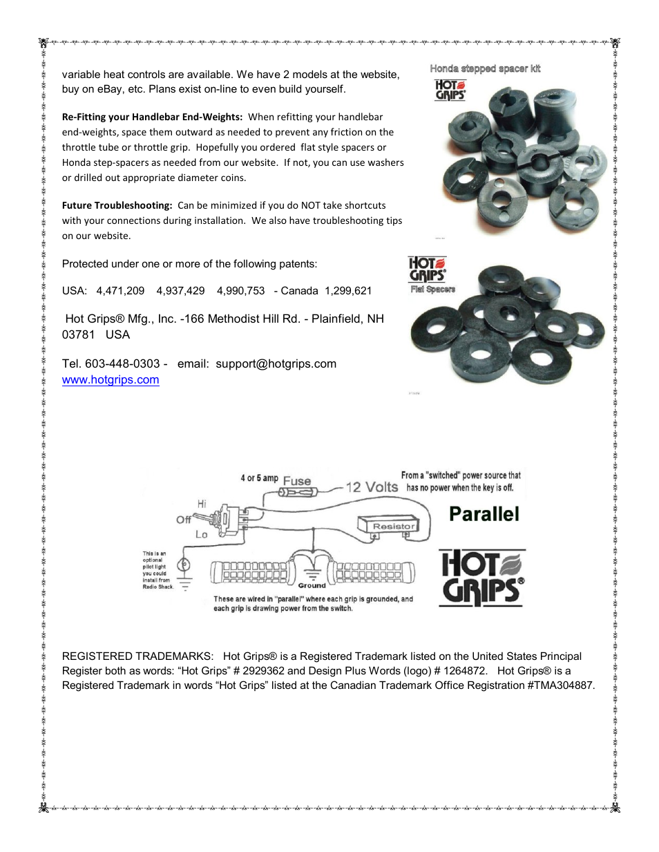 HOT GRIPS 575-879 User Manual | Page 4 / 4