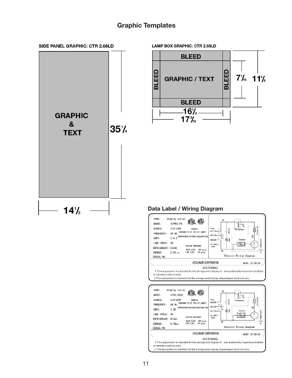 Cecilware CTR3.75 User Manual | Page 11 / 12