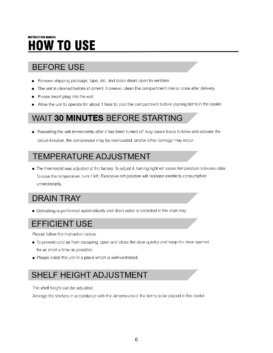 Cecilware CTR3.75 User Manual | Page 6 / 12