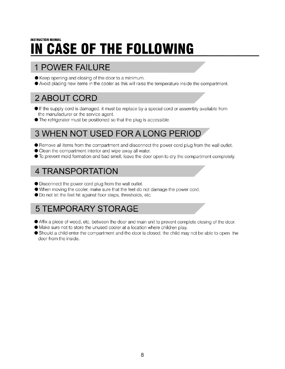 Cecilware CTR3.75 User Manual | Page 8 / 12