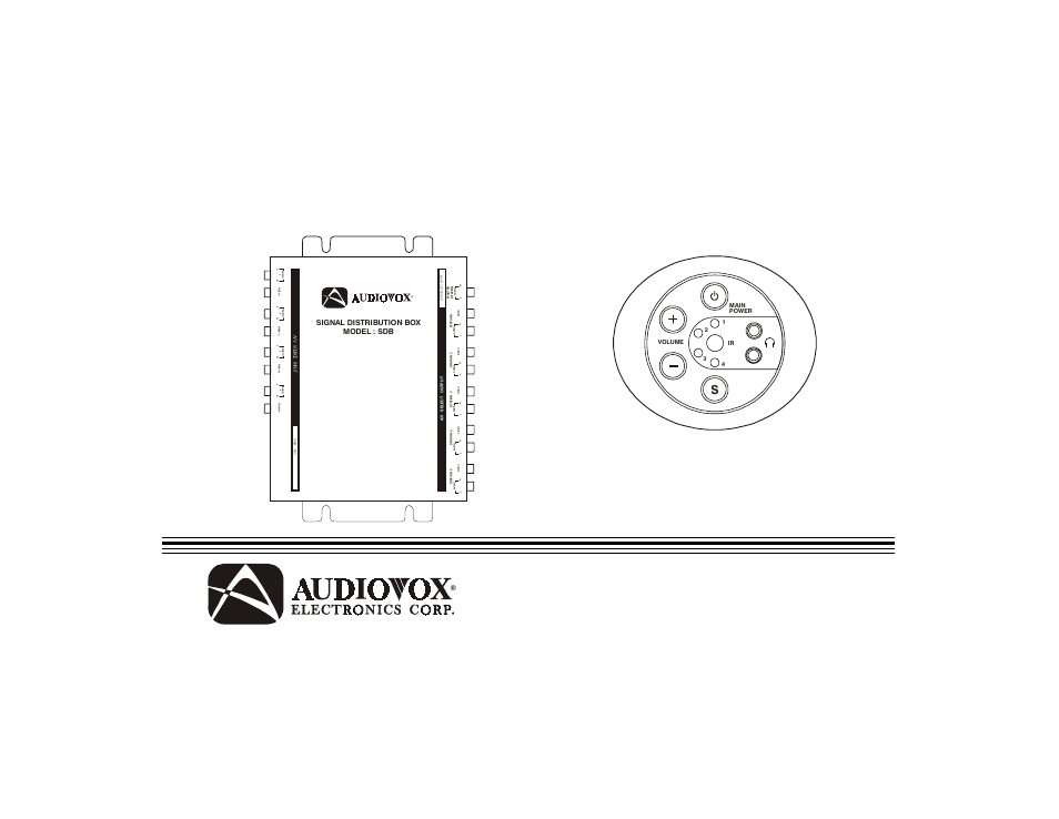 Cecilware Signal Distribution Box SDB45 User Manual | 12 pages
