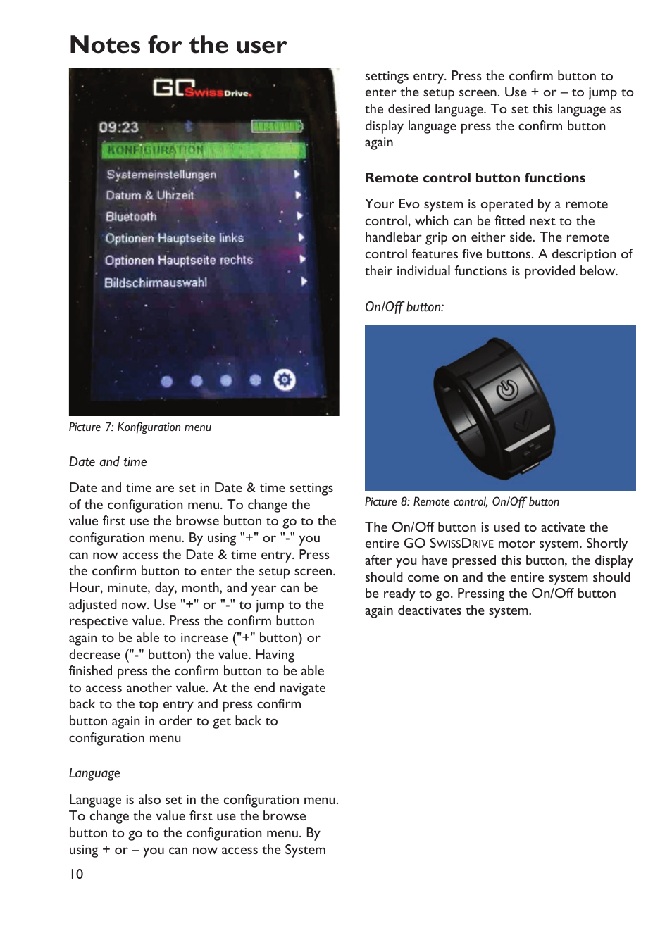 HP Velotechnik Go SwissDrive system for HP Velotechnik User Manual | Page 12 / 40