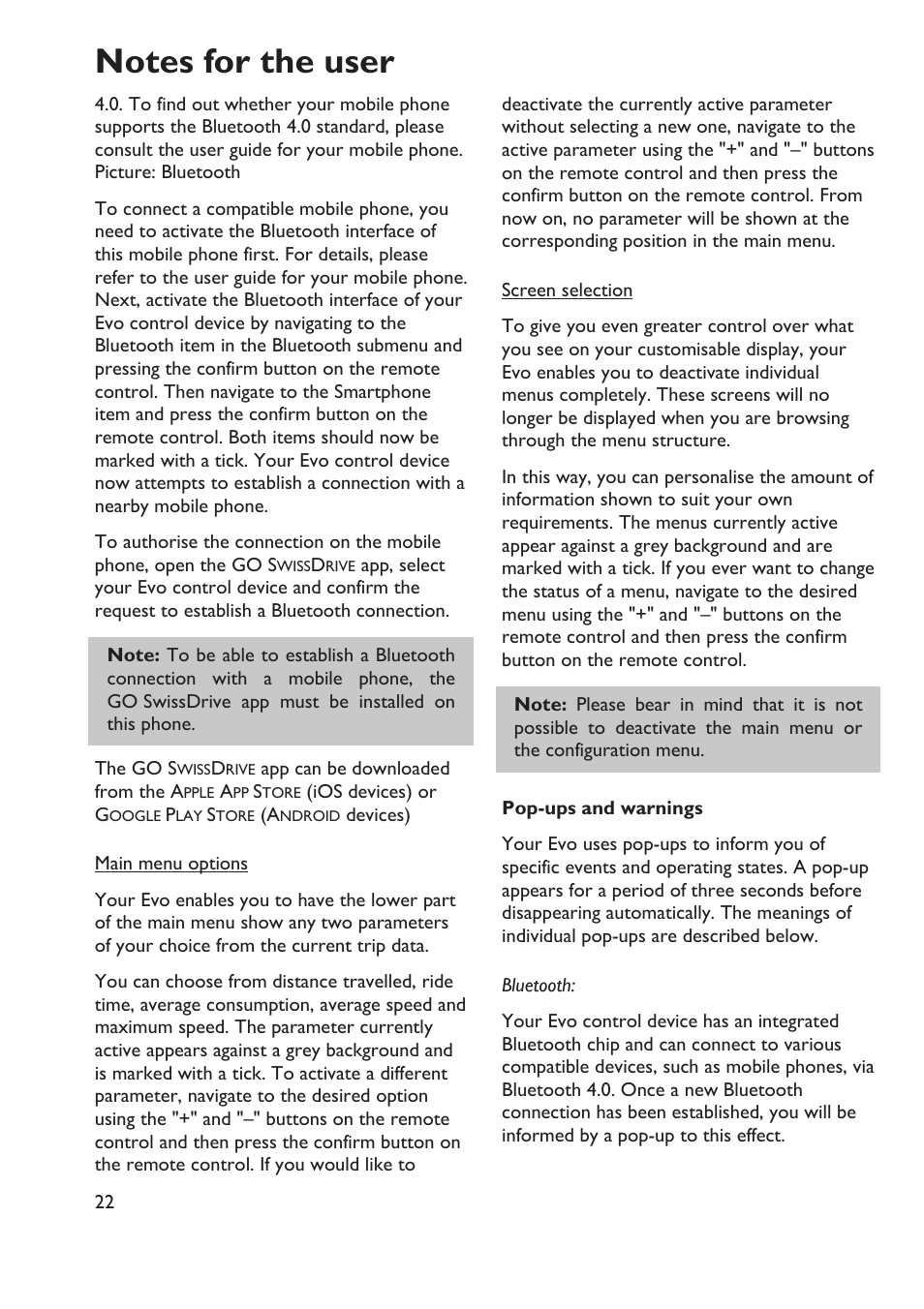 HP Velotechnik Go SwissDrive system for HP Velotechnik User Manual | Page 24 / 40