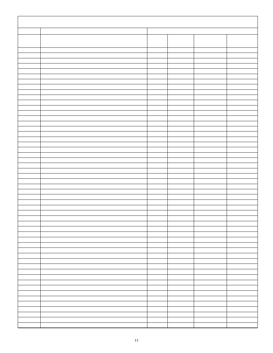 Parts list - airpot | Cecilware APT18 User Manual | Page 11 / 13