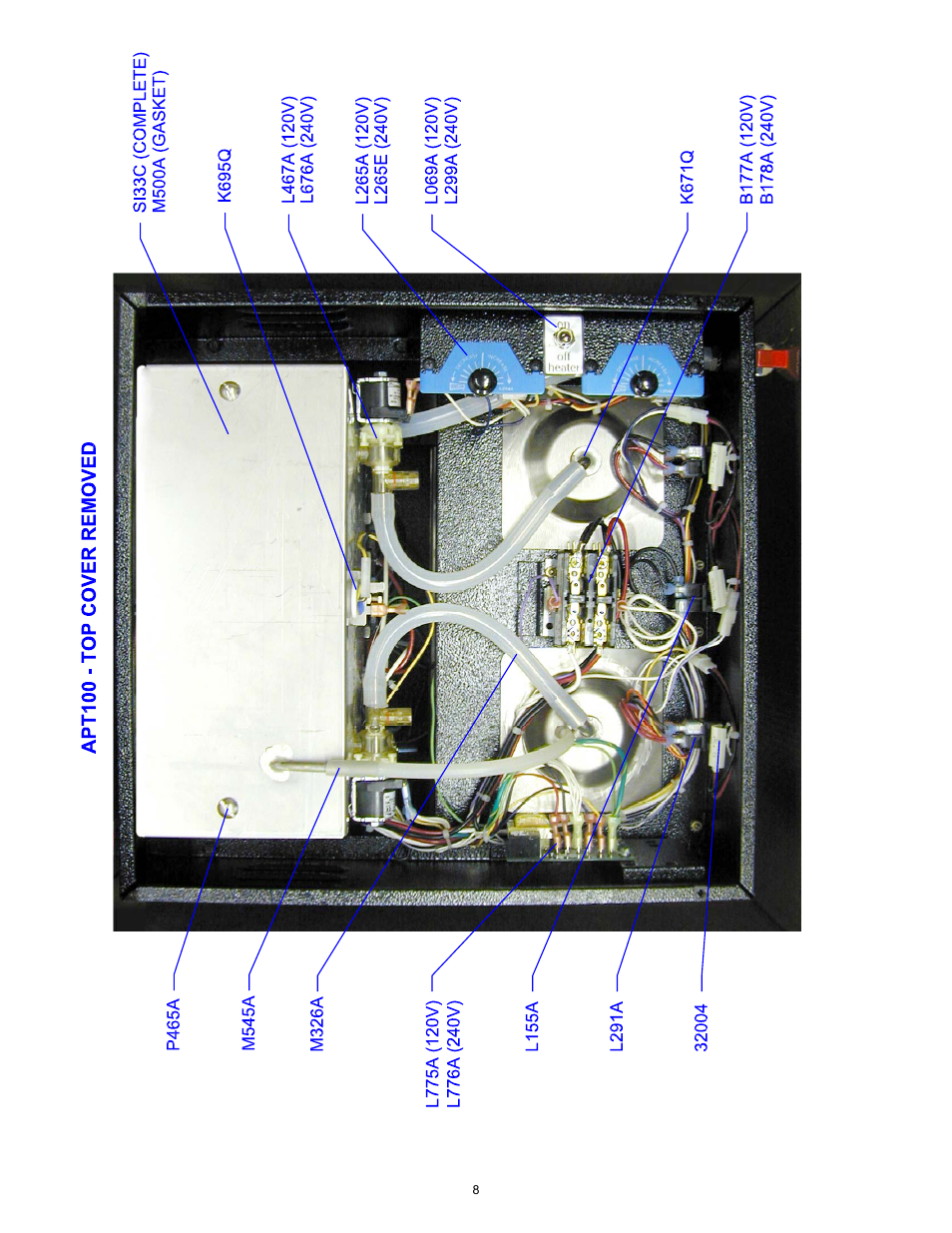 Cecilware APT18 User Manual | Page 8 / 13