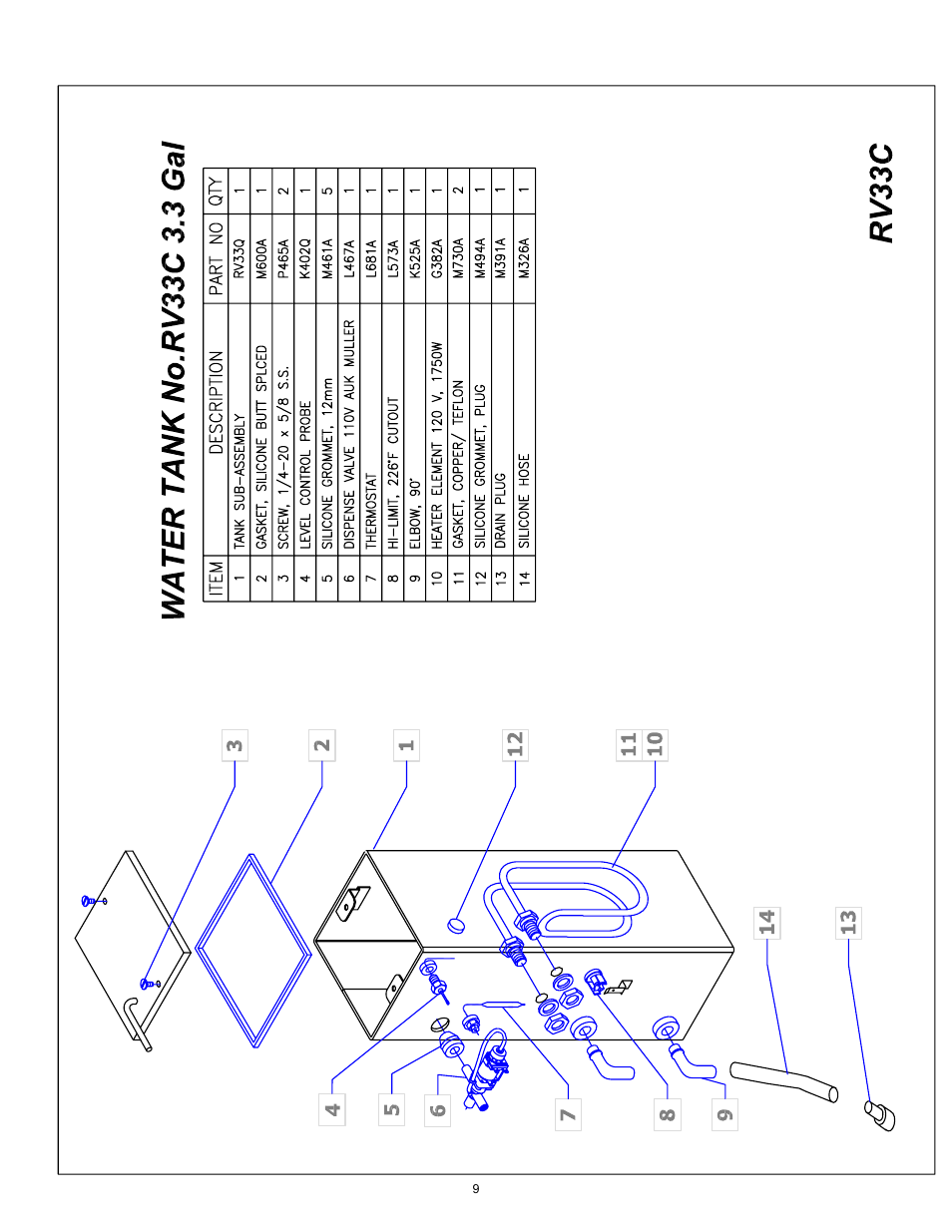 Cecilware APT18 User Manual | Page 9 / 13