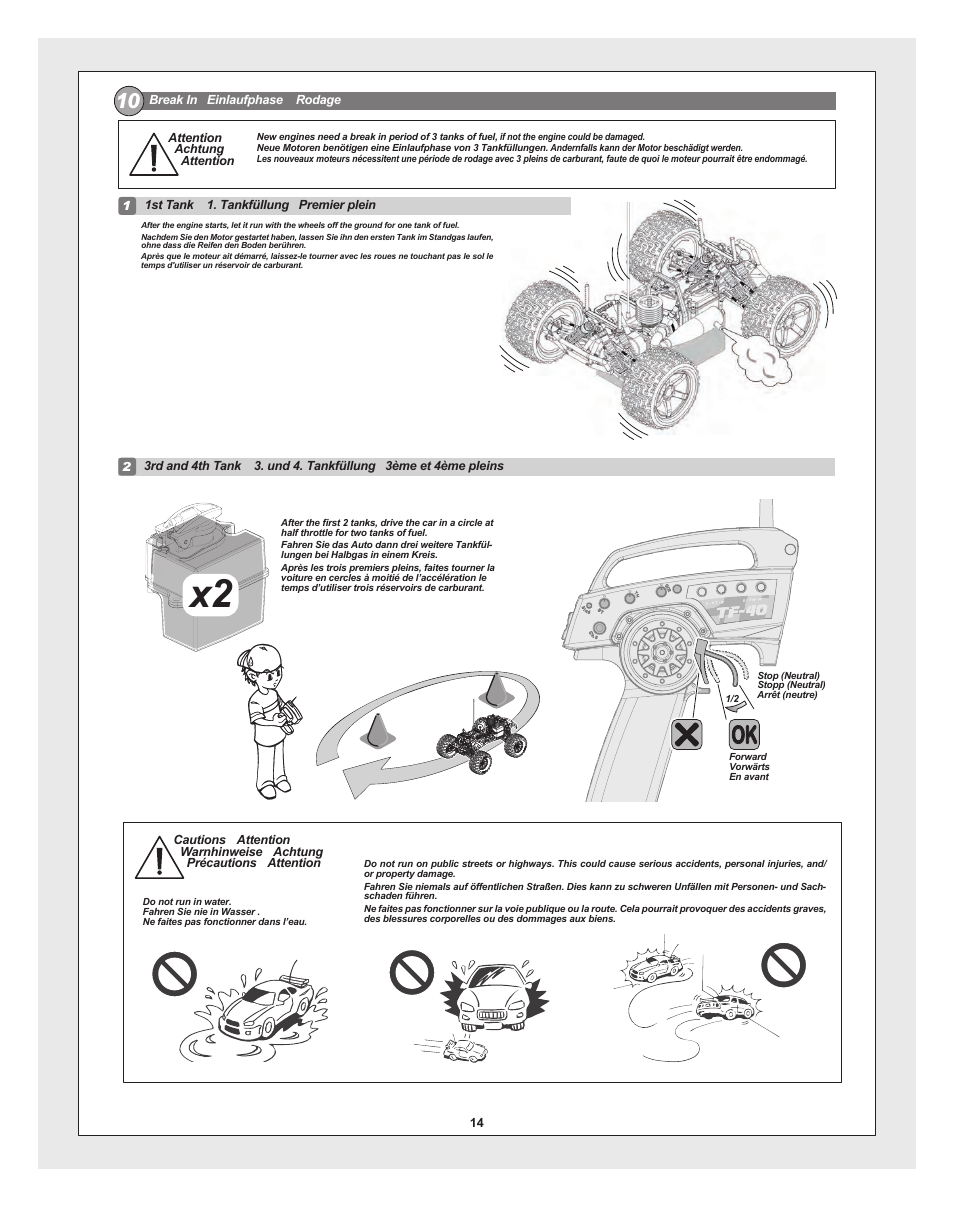 Bullet_30_st-mt_pg13.pdf | HPI Racing RTR BULLET MT 3.0 W/2.4GHZ User Manual | Page 14 / 44