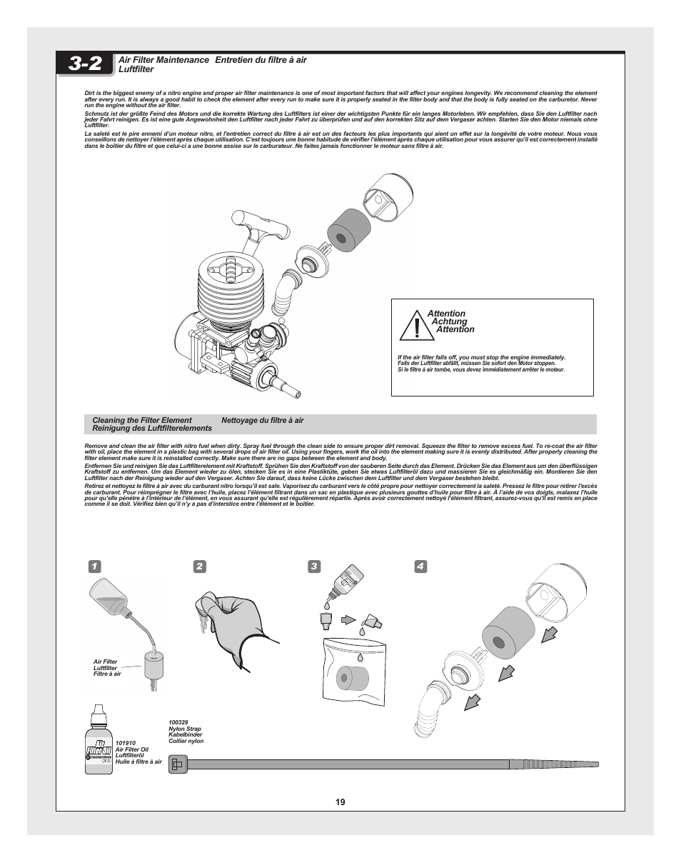 Bullet_30_st-mt_pg18.pdf | HPI Racing RTR BULLET MT 3.0 W/2.4GHZ User Manual | Page 19 / 44