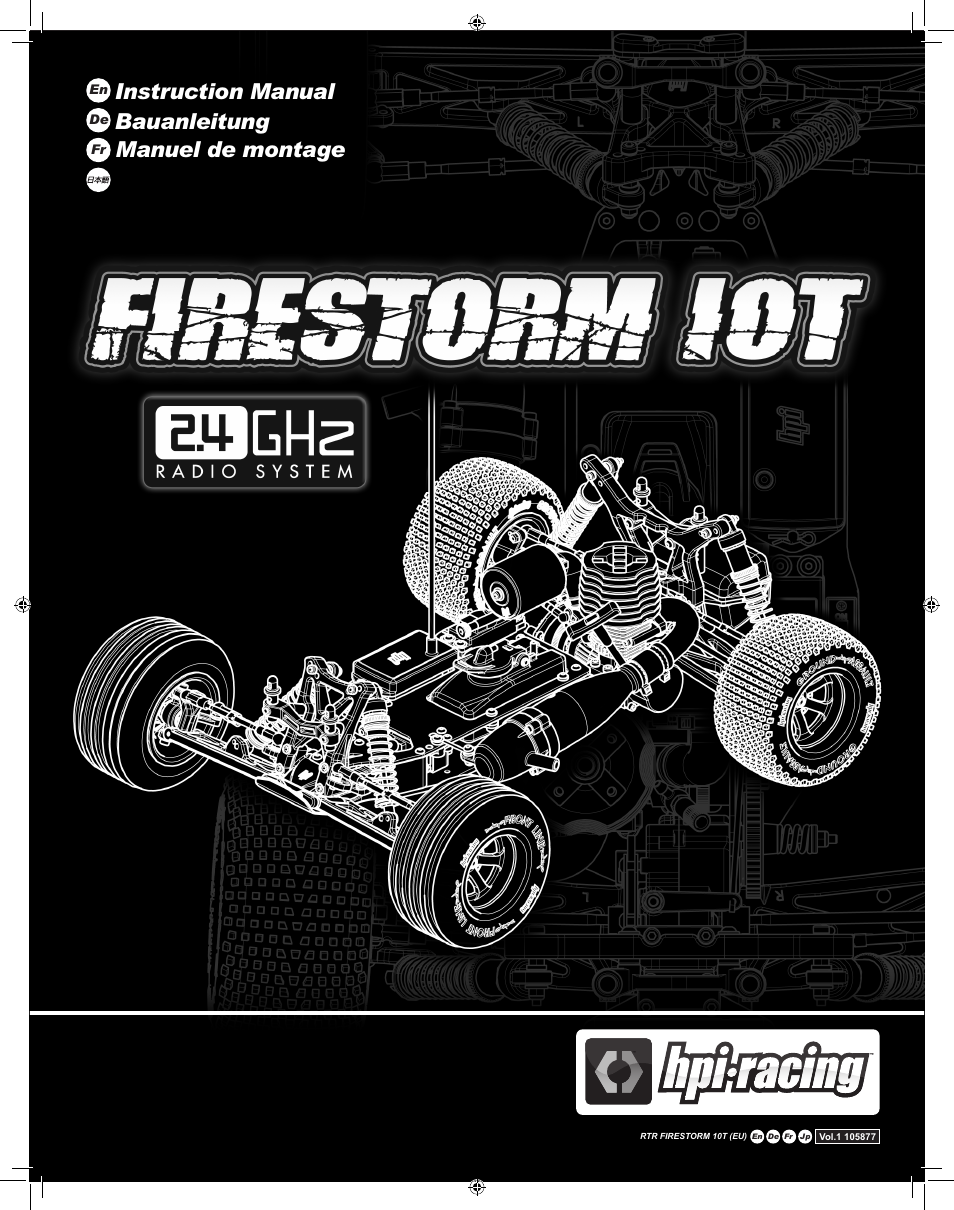 HPI Racing RTR FIRESTORM 10T 2.4 User Manual | 60 pages