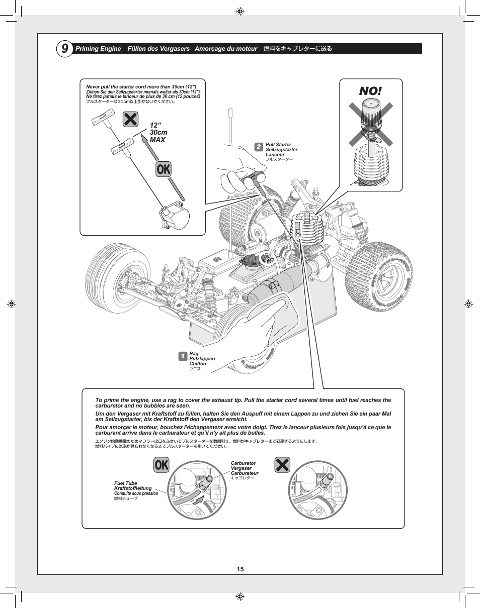 HPI Racing RTR FIRESTORM 10T 2.4 User Manual | Page 15 / 60