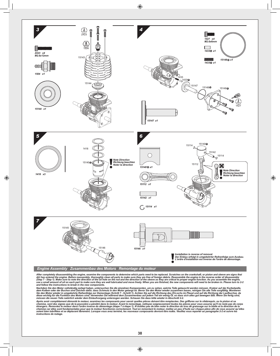 HPI Racing RTR FIRESTORM 10T 2.4 User Manual | Page 38 / 60