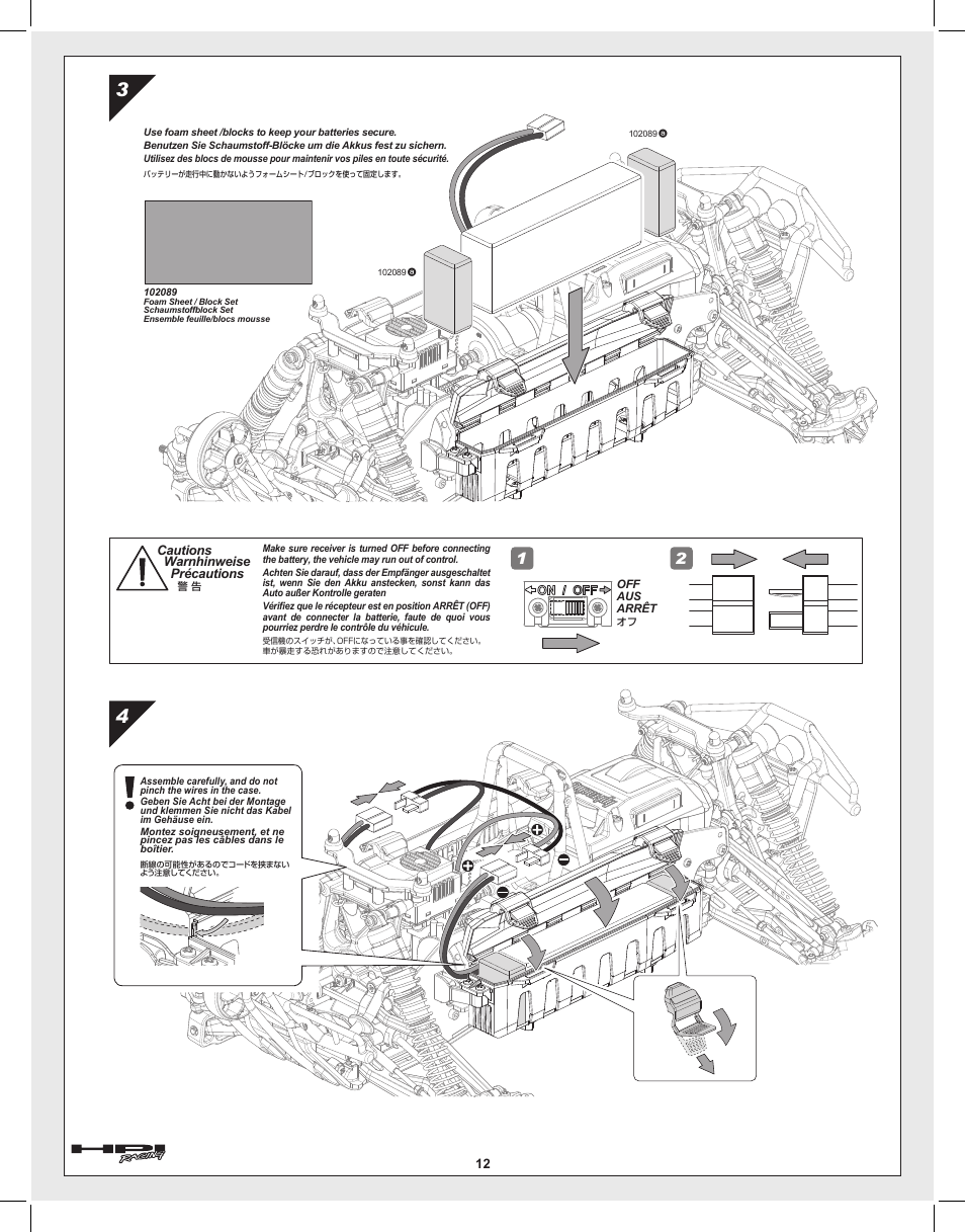 HPI Racing Savage Flux User Manual | Page 12 / 56