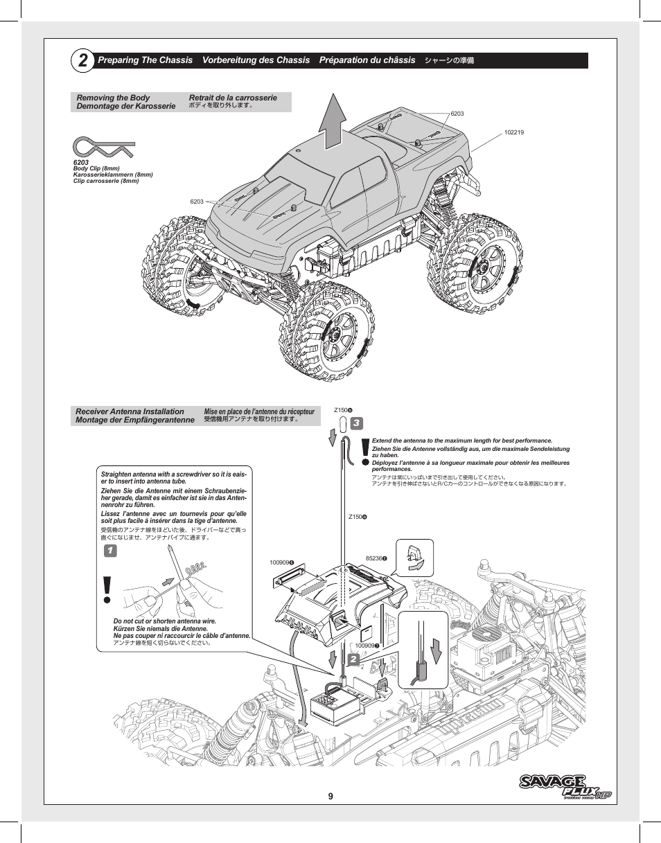 HPI Racing Savage Flux User Manual | Page 9 / 56