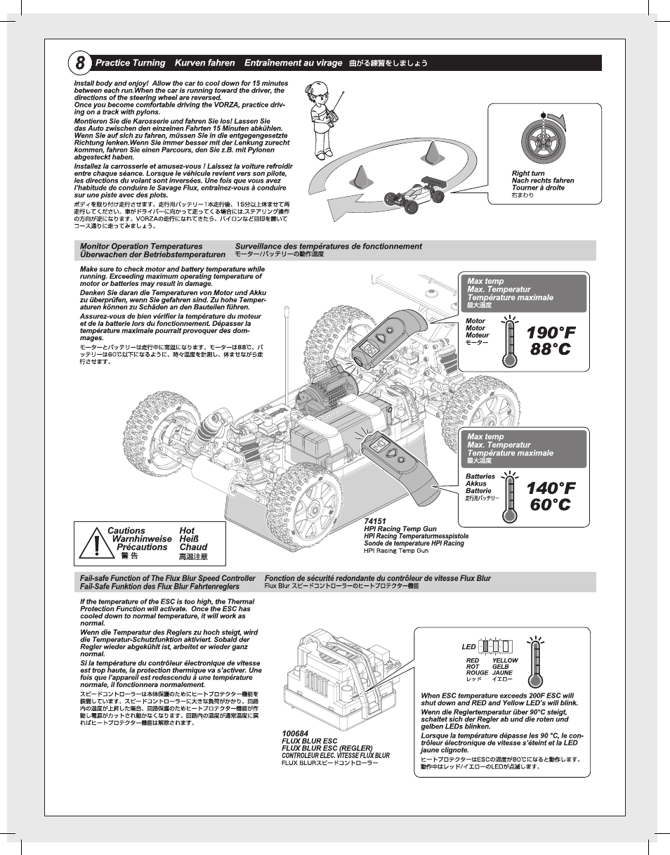 HPI Racing Vorza User Manual | Page 17 / 48