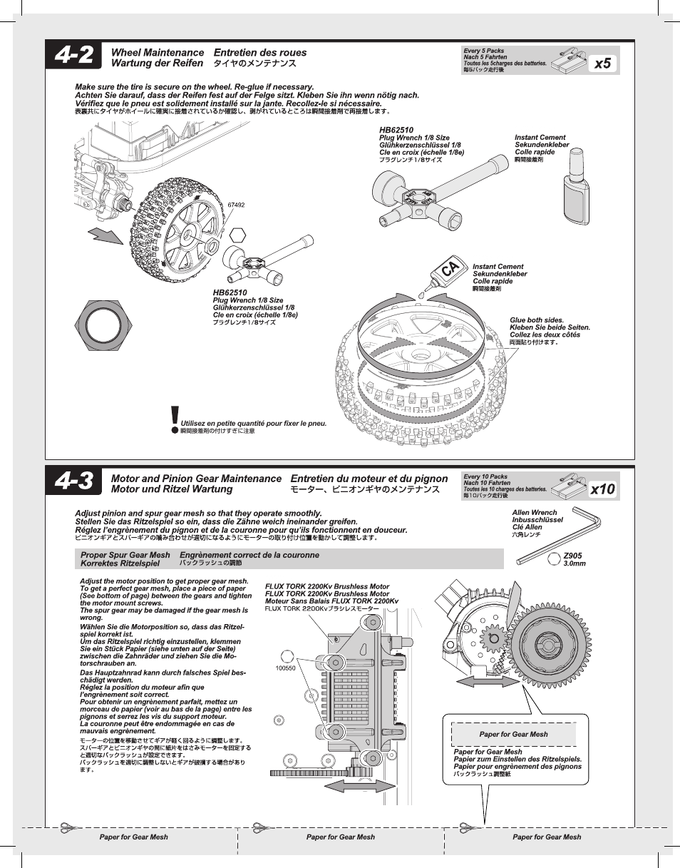 HPI Racing Vorza User Manual | Page 22 / 48