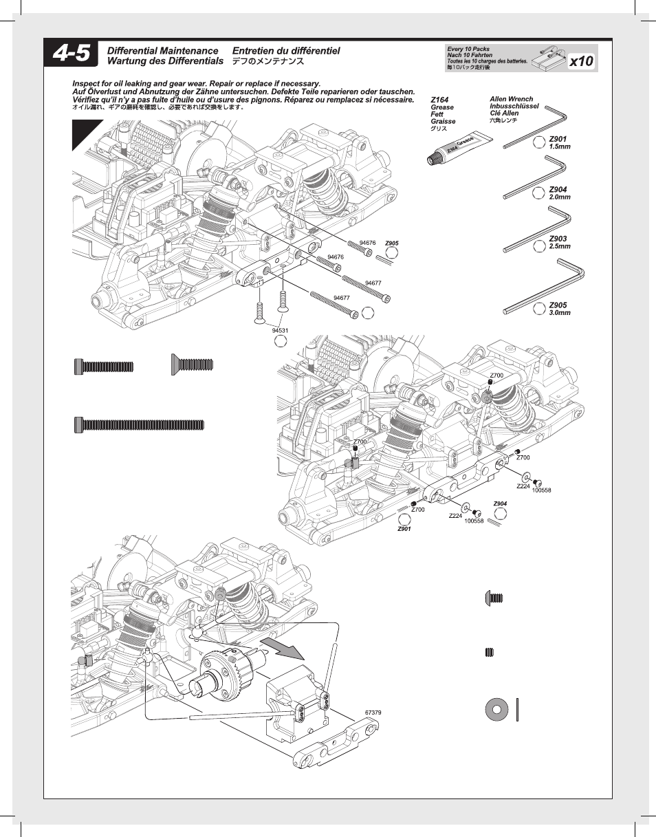 HPI Racing Vorza User Manual | Page 26 / 48