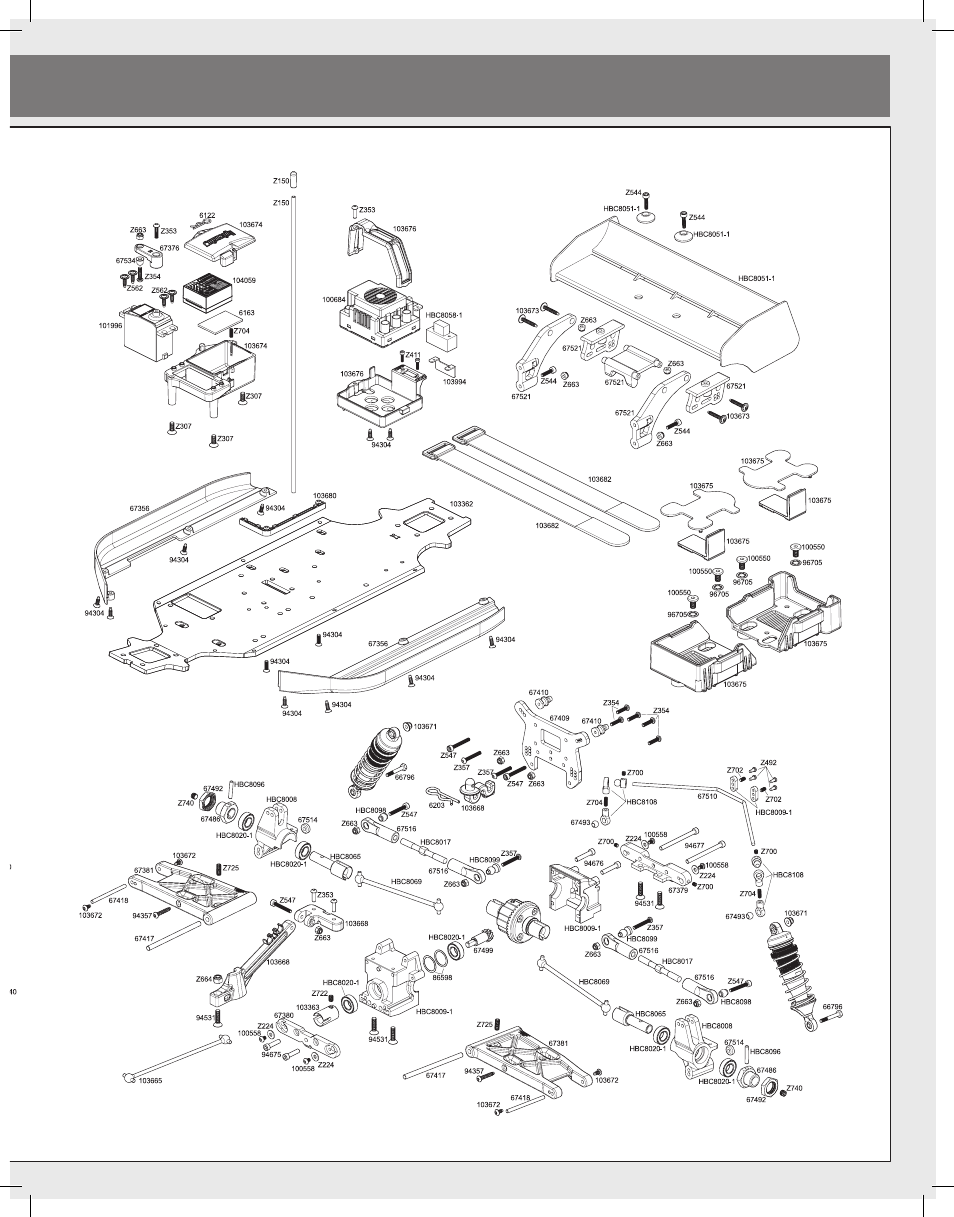 HPI Racing Vorza User Manual | Page 39 / 48