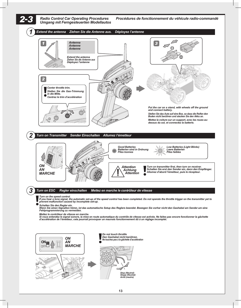 HPI Racing Bullet Flux User Manual | Page 13 / 48