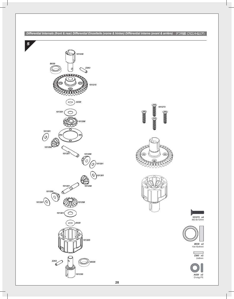 HPI Racing Bullet Flux User Manual | Page 28 / 48