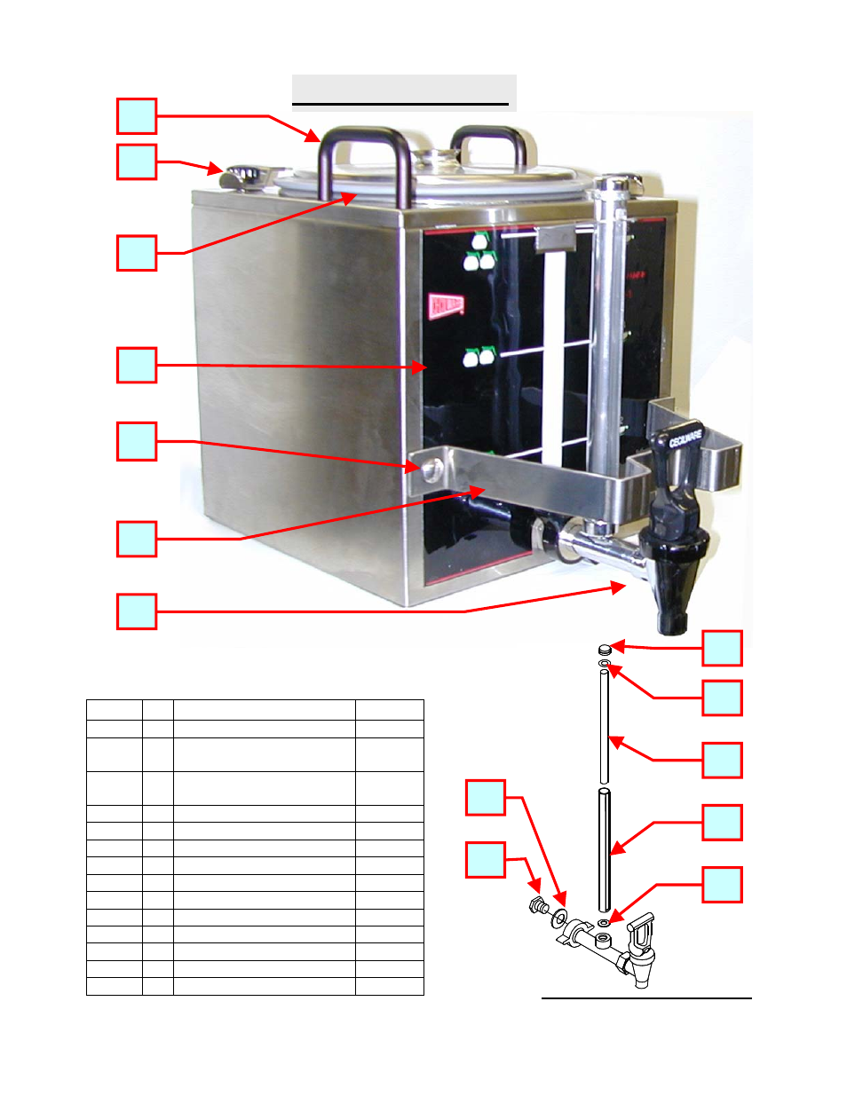 Cecilware BC2 User Manual | Page 13 / 18