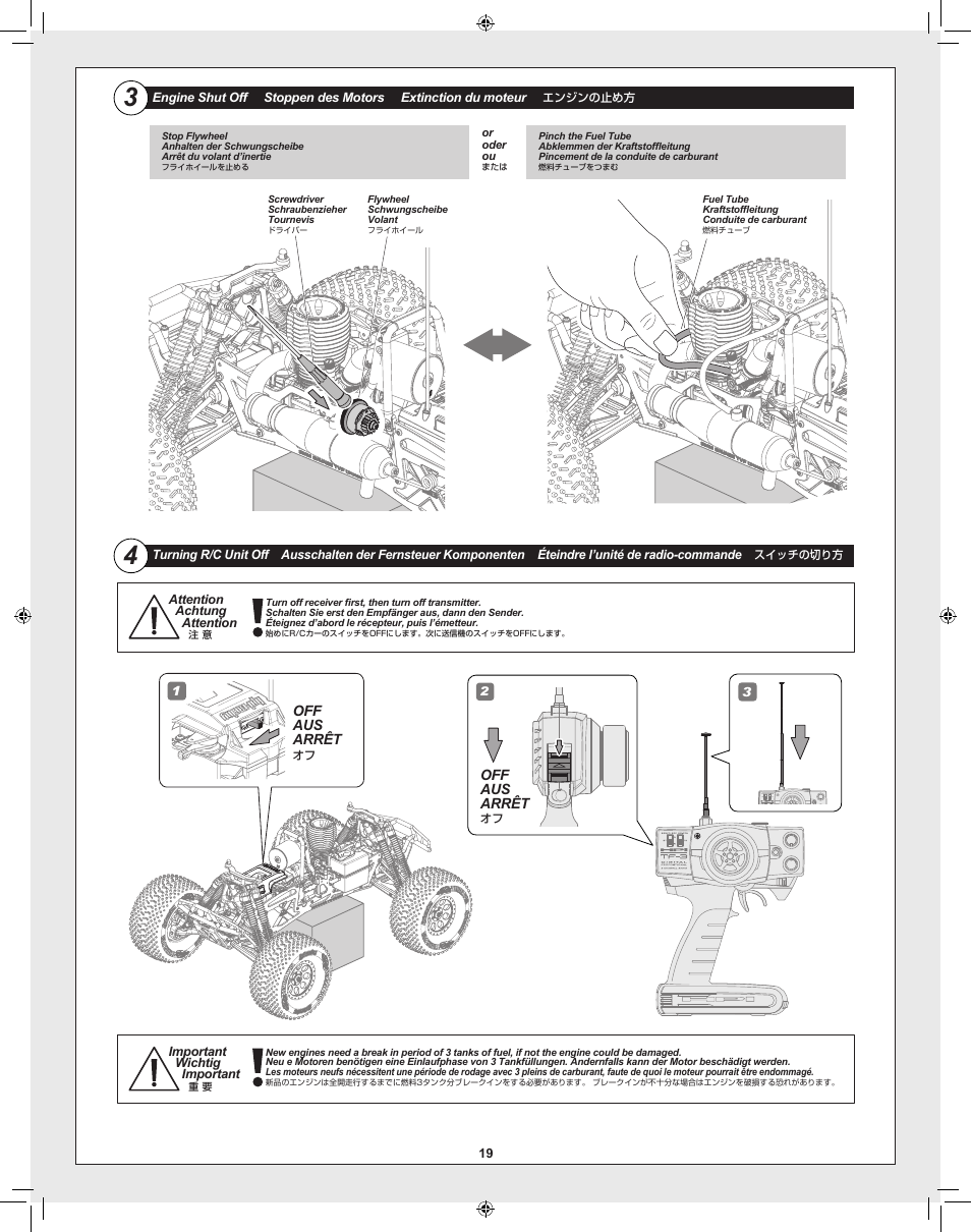 HPI Racing Savage XL 5.9 User Manual | Page 19 / 60