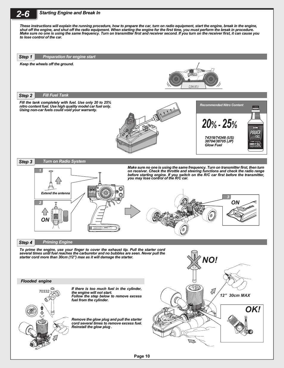 HPI Racing Helfire RTR User Manual | Page 10 / 44