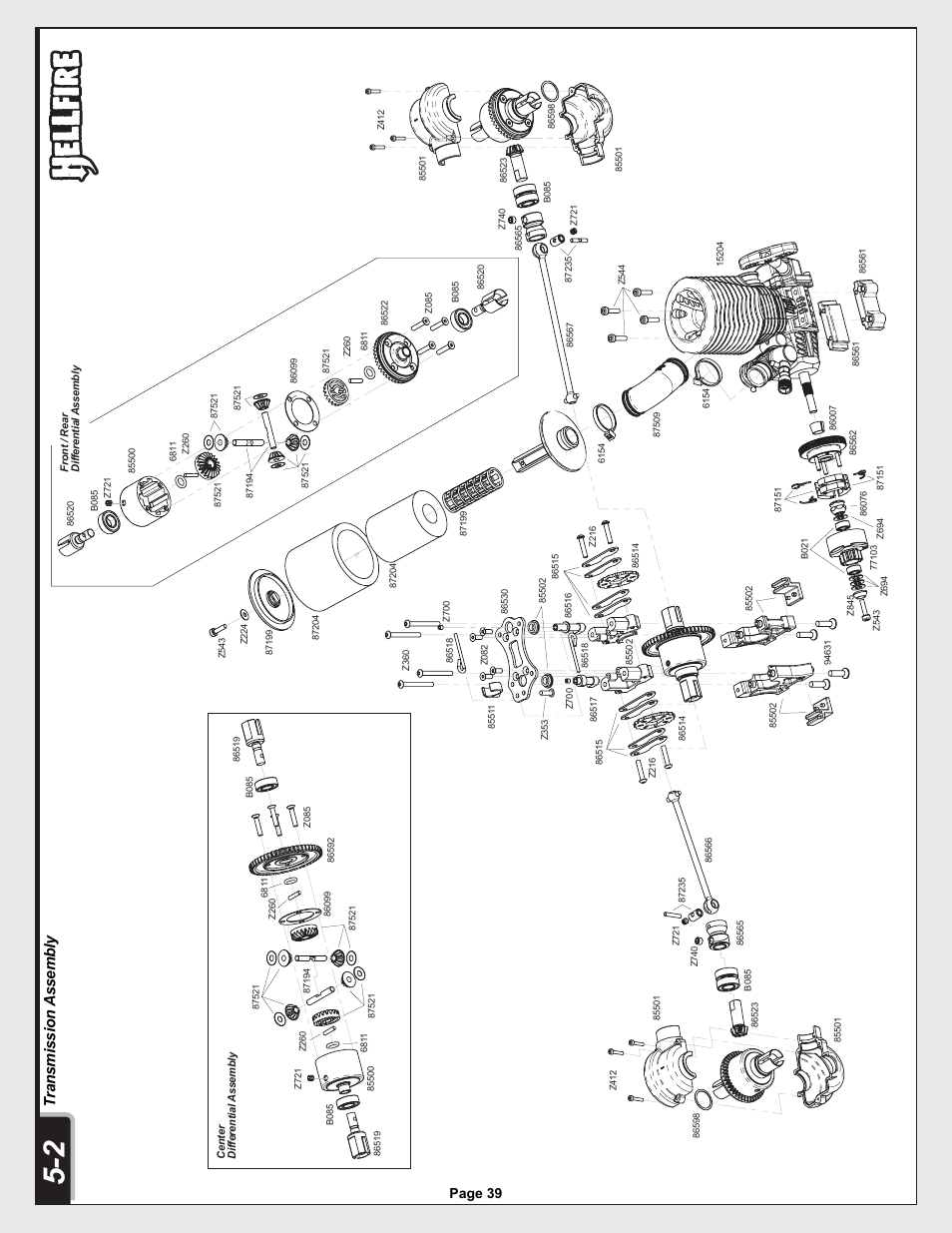 12005-1_pg39.ai, Page 39 | HPI Racing Helfire RTR User Manual | Page 39 / 44