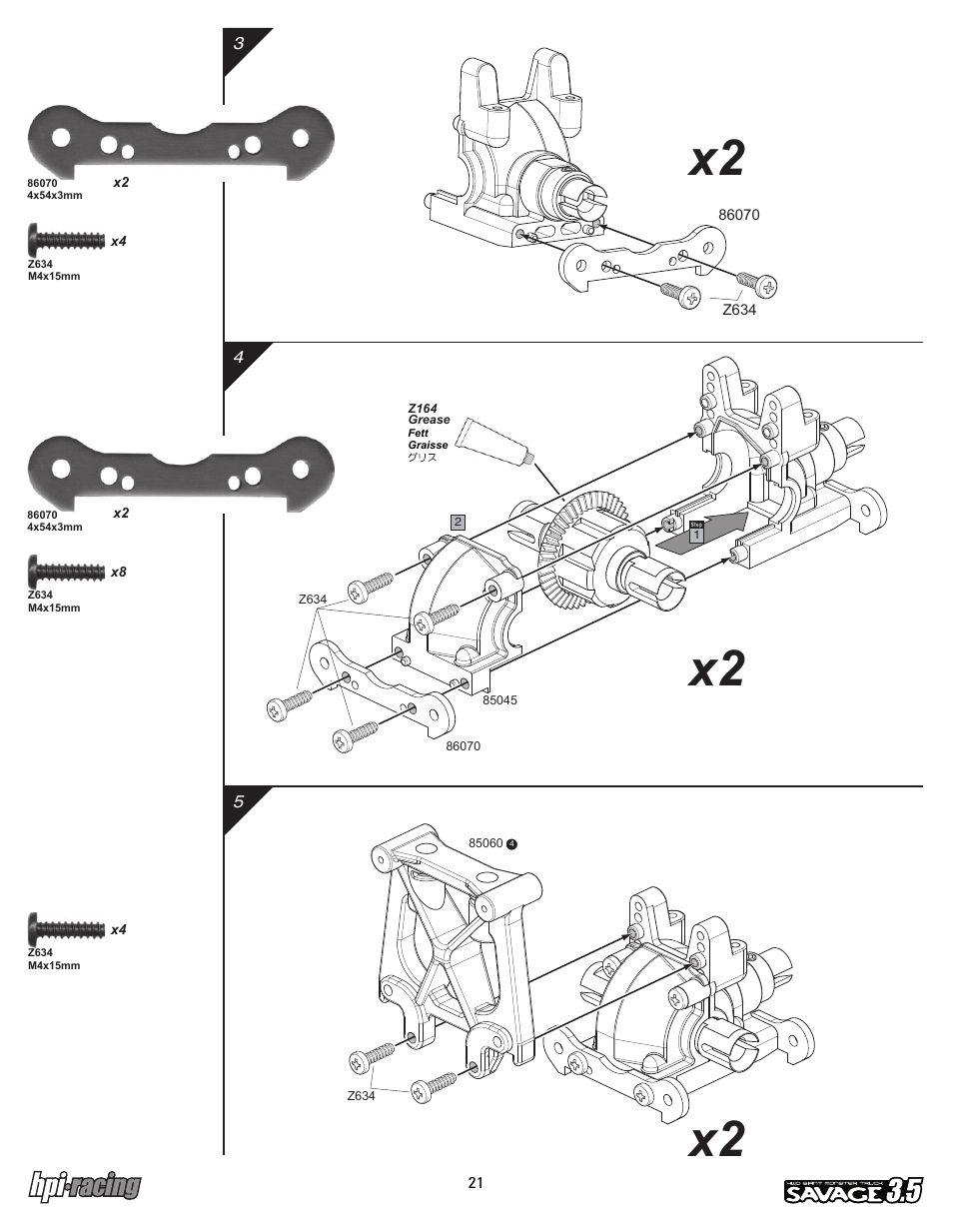 I-12881-1_p21.pdf | HPI Racing Savage 3.5 User Manual | Page 21 / 68