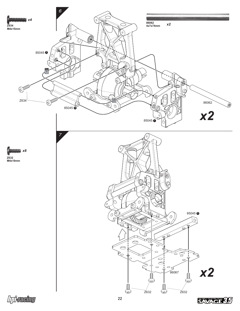 I-12881-1_p22.pdf | HPI Racing Savage 3.5 User Manual | Page 22 / 68