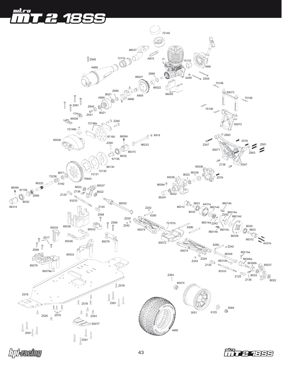 Mt2_ss_43.pdf | HPI Racing Nitro RS4 MT 2 18SS+ User Manual | Page 43 / 44