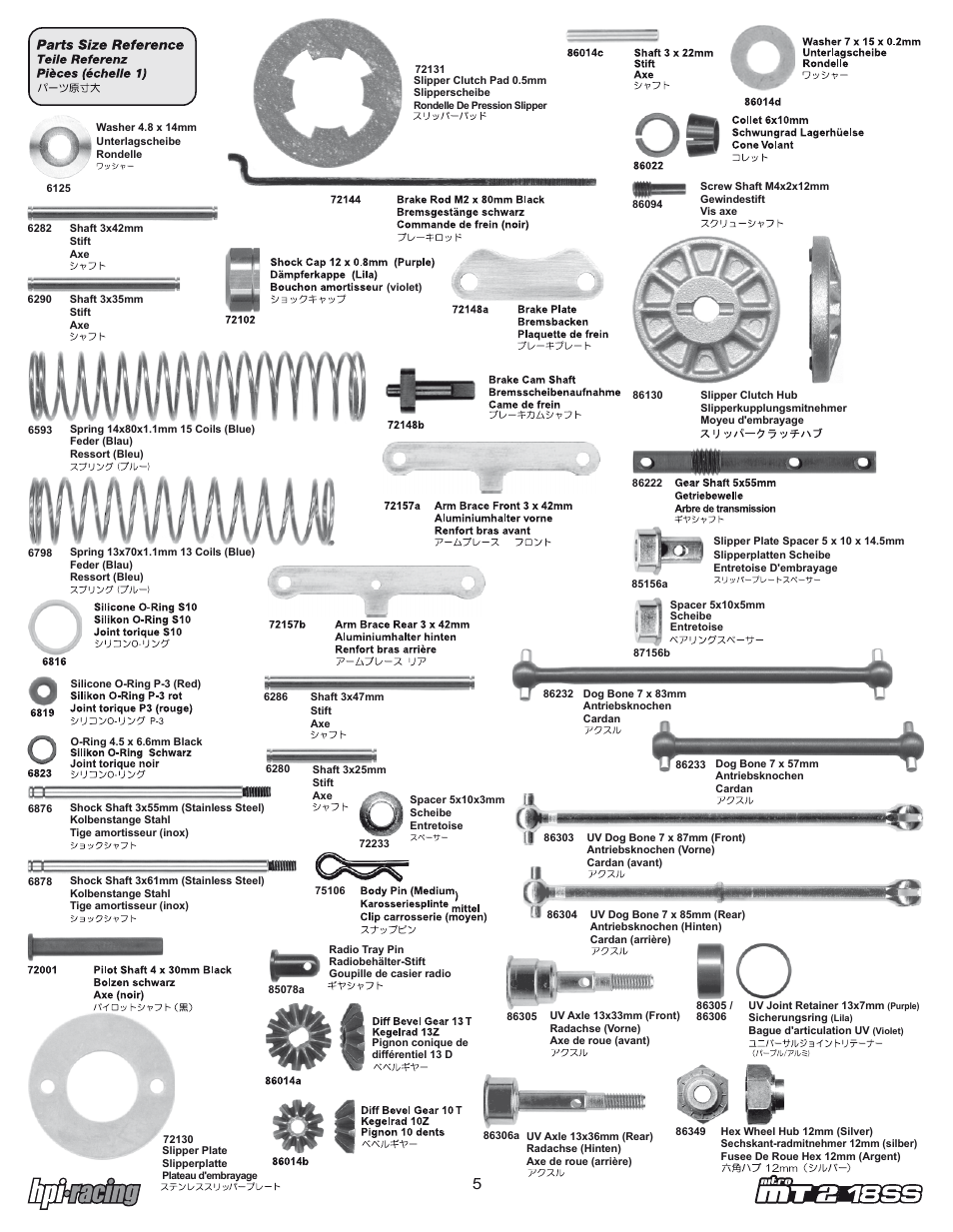 Mt2_ss_05.pdf | HPI Racing Nitro RS4 MT 2 18SS+ User Manual | Page 5 / 44