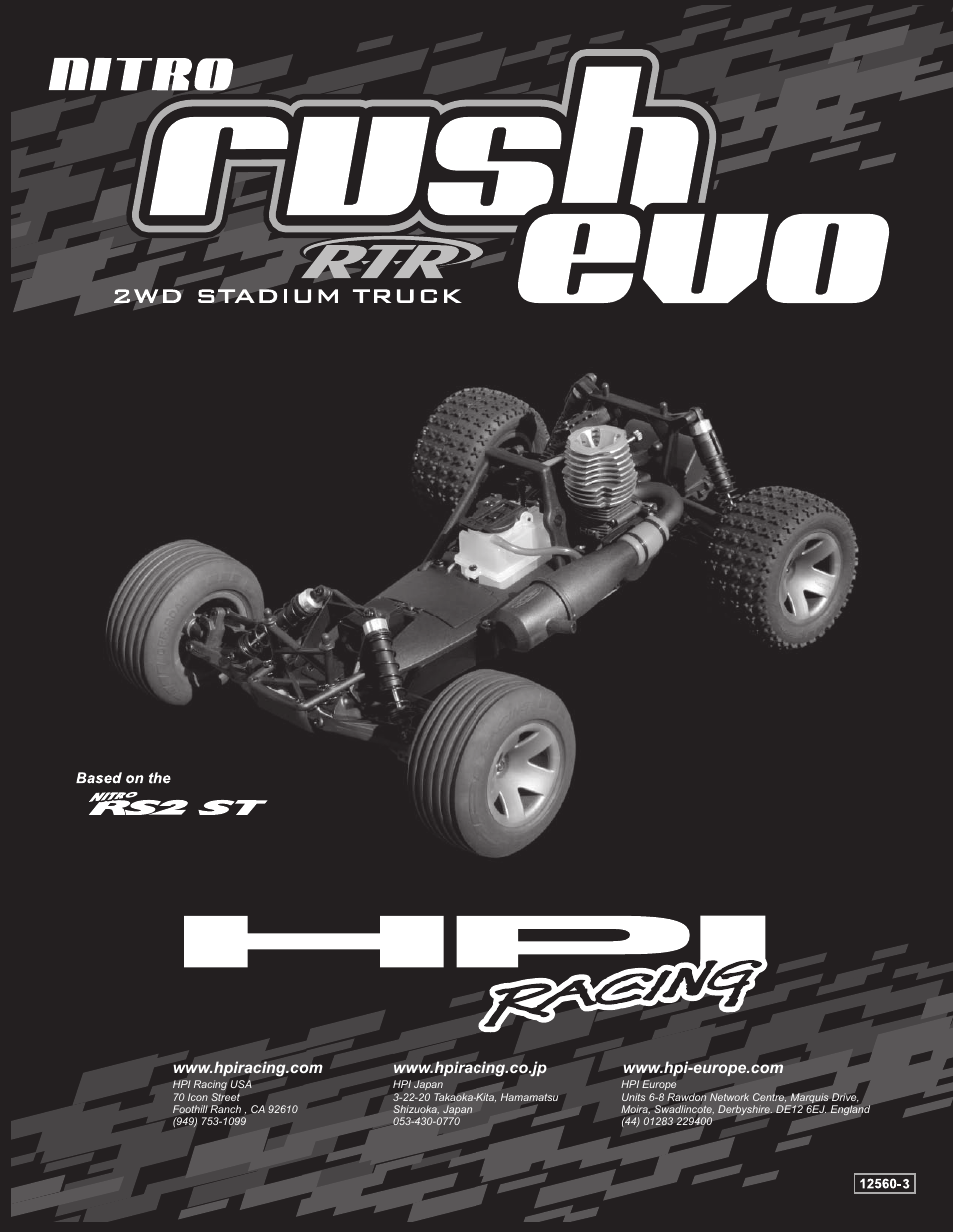 HPI Racing Rush Evo User Manual | 24 pages