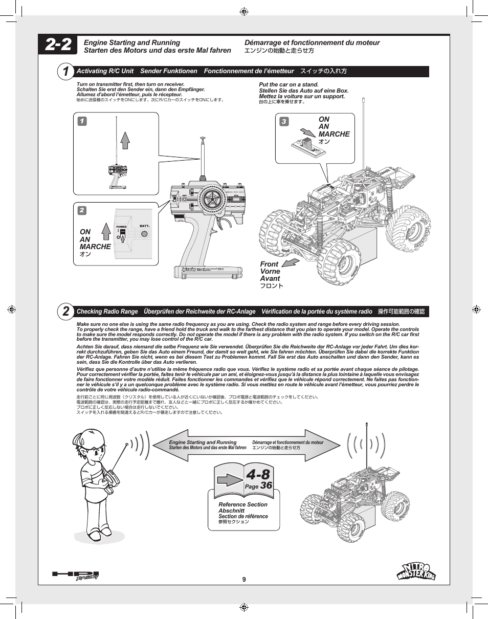 HPI Racing Nitro Monster King User Manual | Page 9 / 60