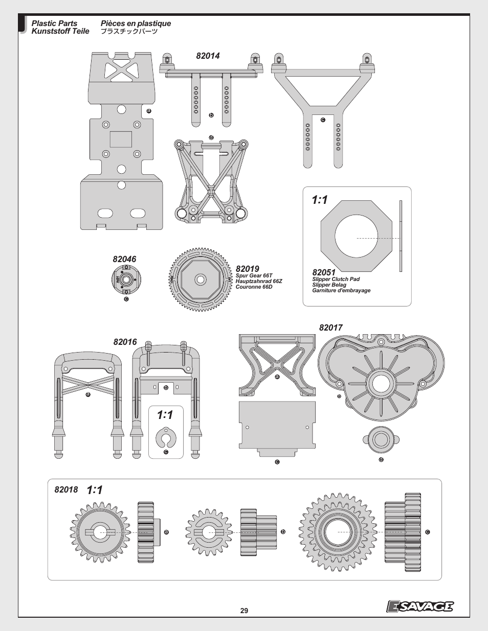 HPI Racing E-Savage User Manual | Page 29 / 40
