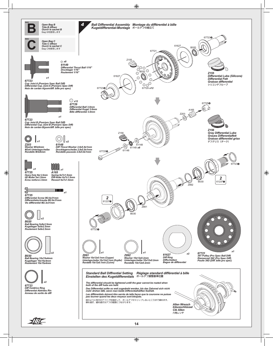 HPI Racing Cyclone TC User Manual | Page 14 / 44