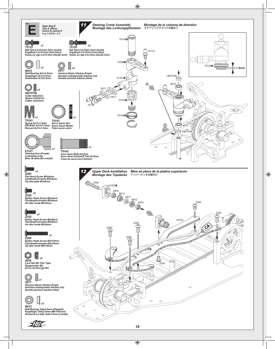 HPI Racing Cyclone TC User Manual | Page 18 / 44