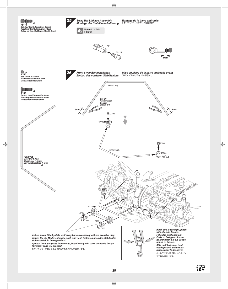 HPI Racing Cyclone TC User Manual | Page 25 / 44