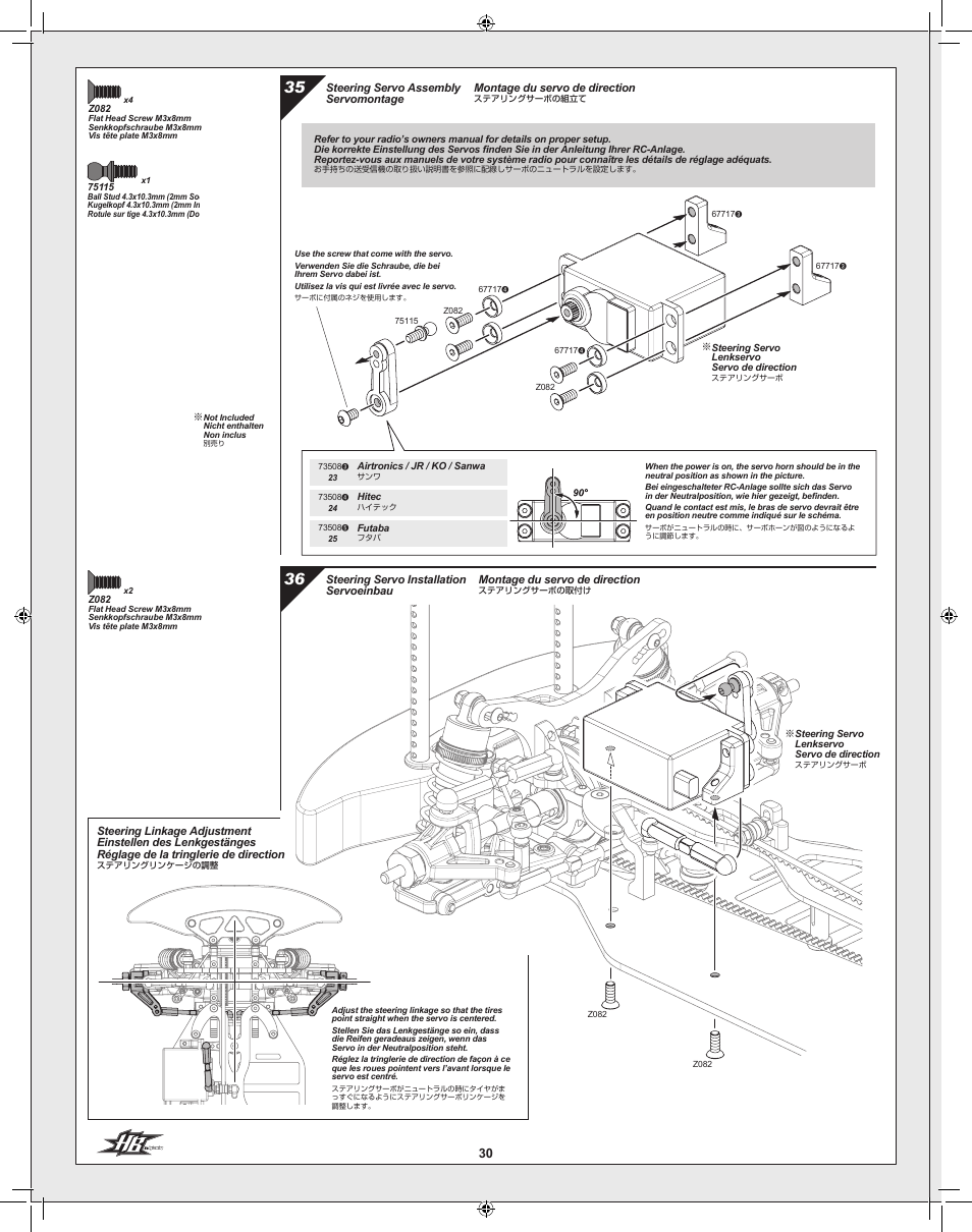 HPI Racing Cyclone TC User Manual | Page 30 / 44