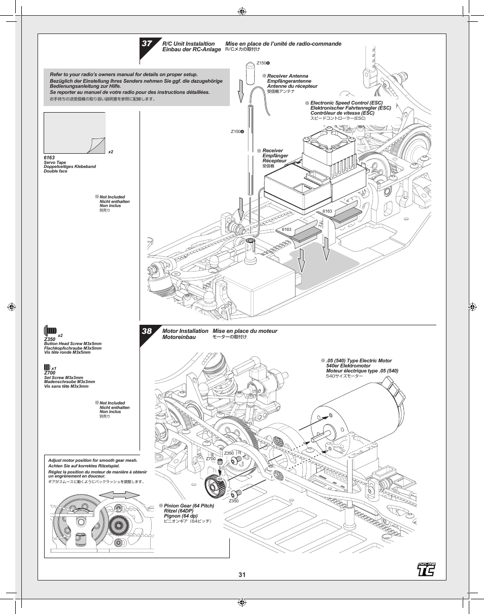 HPI Racing Cyclone TC User Manual | Page 31 / 44