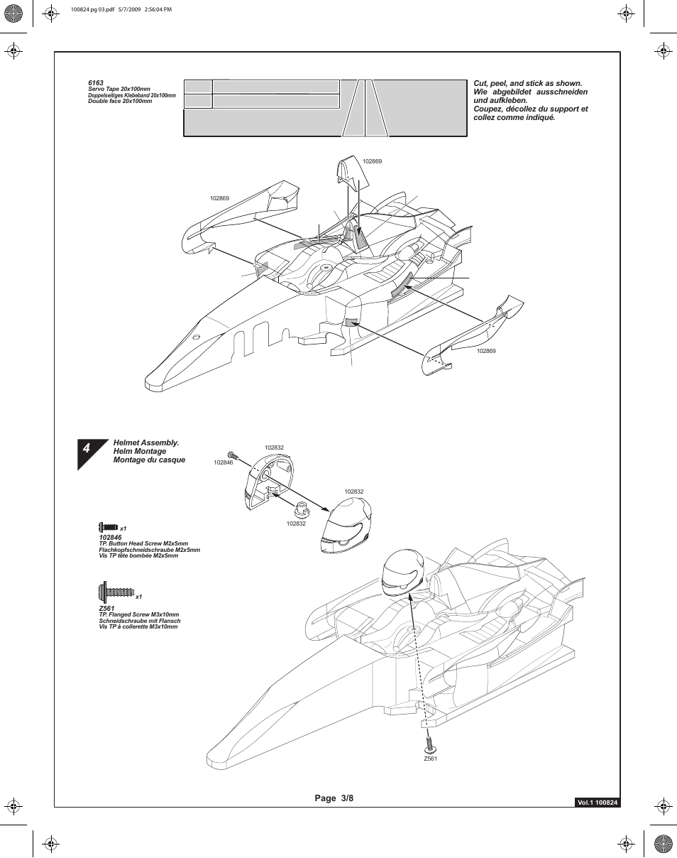 HPI Racing Formula Ten User Manual | Page 36 / 44