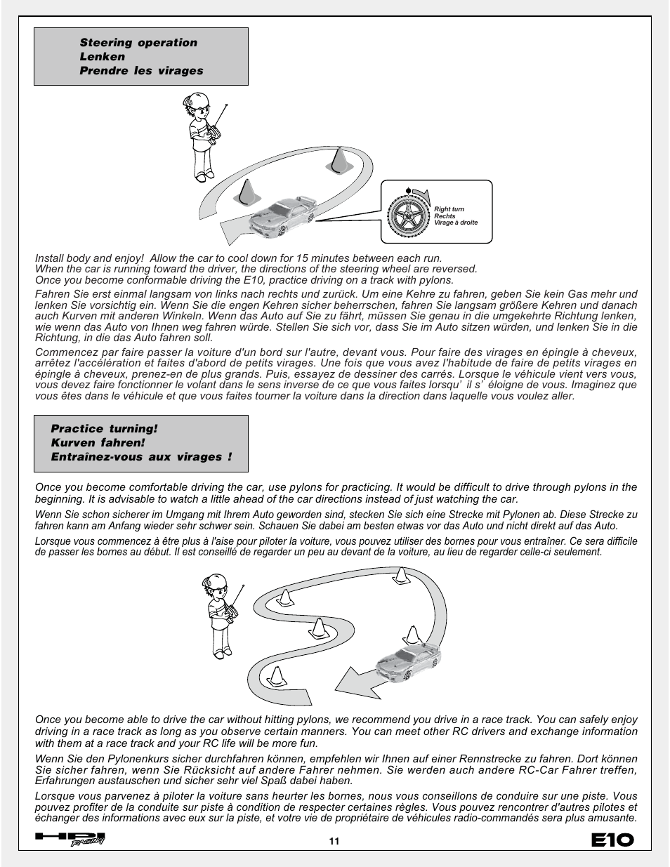 HPI Racing E10 User Manual | Page 11 / 36