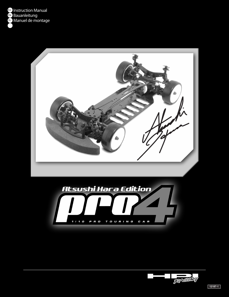 HPI Racing Pro 4 Hara Edition User Manual | 44 pages